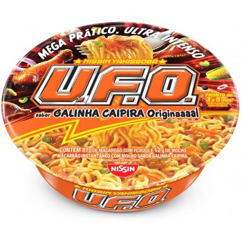 MACARRAO NISSIN YAKISSOBA U.F.O GALINHA CAIPI 81G