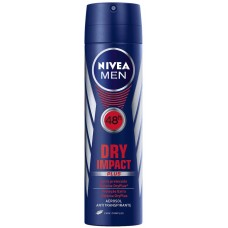 DESODORANTE NIVEA MEN AERO DRY IMPACT 150ML