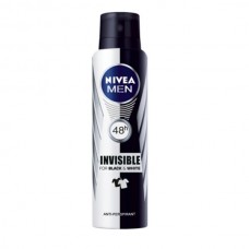 DESODORANTE NIVEA MEN AERO BLACK WHITE INVIS