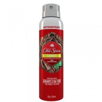 DESODORANTE OLD SPICE AEROSOL LENHA 150ML