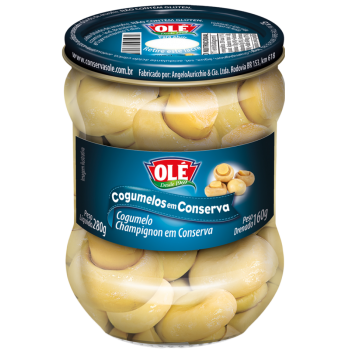 COGUMELO INTEIRO OLÉ VIDRO 160G