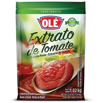 EXTRATO DE TOMATE OLÉ SACHÊ 1.020KG
