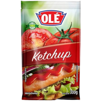 KETCHUP OLÉ TRADICIONAL SACHÊ 300G