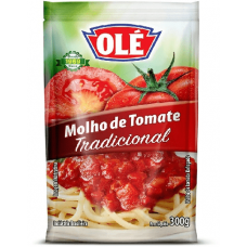 MOLHO DE TOMATE OLÉ TRADICIONAL SACHÊ 300G