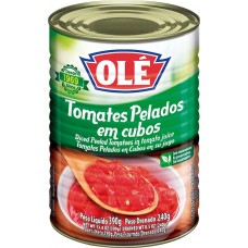 TOMATE PELADO EM CUBOS OLÉ 240G