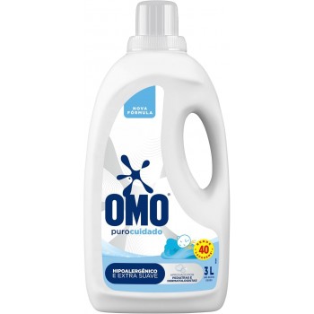 LAVA ROUPAS OMO MULTIAÇÃO PURO CUIDADO 3L