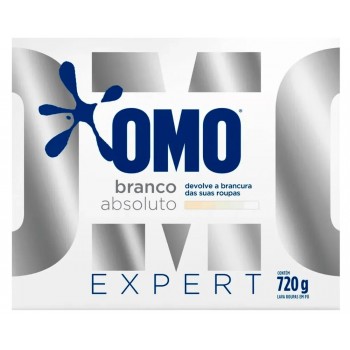 SABAO EM PO OMO EXPERT BRANCO ABSOLUTO 720G