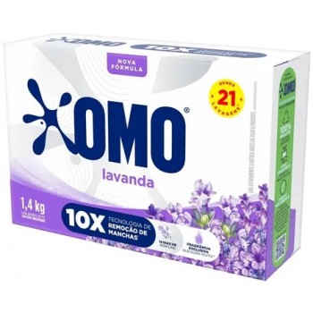 SABAO EM PO OMO LAVANDA 1,4KG