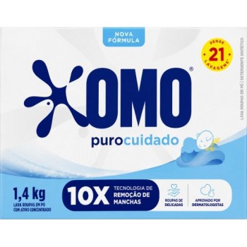 SABAO EM PO OMO PURO CUIDADO 1,4KG