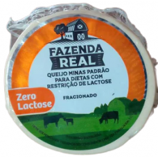QUEIJO MINAS PADRÃO ZERO LACTOSE FAZENDA REAL KG