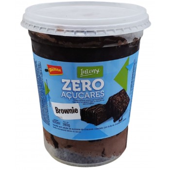 SORVETE PALETITAS BROWNIE ZERO ACUCAR 800 LTS