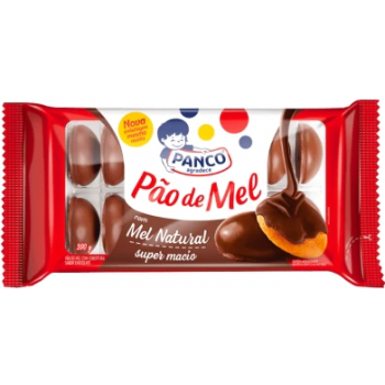 PÃO DE MEL COBERTURA CHOCOLATE PANCO 200GR