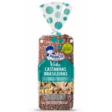 PÃO INTEGRAL CASTANHAS BRASILEIRAS PANCO 380G PÃO INTEGRAL CASTANHAS BRASILEIRAS PANCO 380G