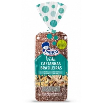 PÃO INTEGRAL CASTANHAS BRASILEIRAS PANCO 380G