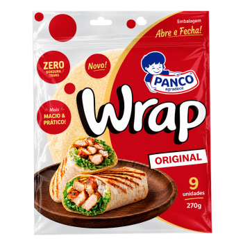TORTILHA WRAP PANCO ORIGINAL 270G
