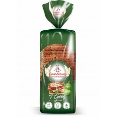 PÃO DE FORMA 7 GRÃOS PANNEVES 450G