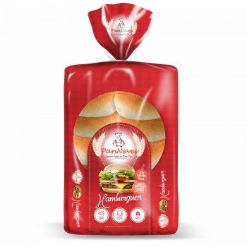 PÃO DE HAMBURGUER PANNEVES 600G