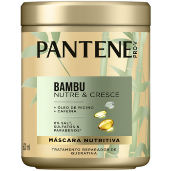 MASCARA TRATAMENTO PANTENE BAMBU 600 ML