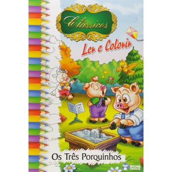 MAT. ESC. LIVRO P/LER E COLORIR CLASSICOS A4 UN