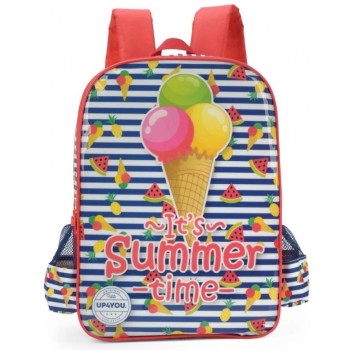 MAT. ESC. MOCHILA UP4YOU INFANTIL SORVETE UN