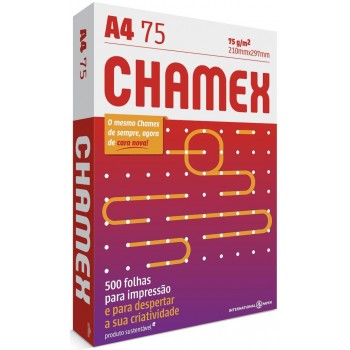 PAPEL A4 CHAMEX OFFICE 500 FOLHAS