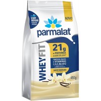 WHEY PROTEIN PARMALAT FIT BAUNILHA 21G PROT 450G