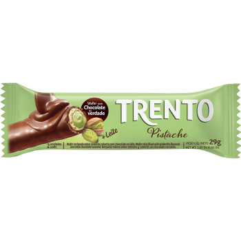 WAFER RECHEADO TRENTO PISTACHE 29G