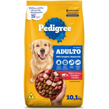 RACAO PEDIGREE CARNE FRANGO CEREAIS 10.1 KG