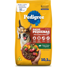 RACAO PEDIGREE RACA PEQUENA CARNE VEGETAIS 10.1 KG