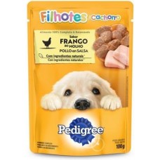 RAÇÃO PEDIGREE JUNIOR FRANGO SACHÊ 100G