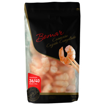 CAMARÃO BOMAR DESCASCADO COZIDO 36/40 400G