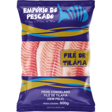 FILE DE TILAPIA EMPORIO DO PESCADO 800G
