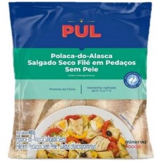 FILÉ DE POLACA DO ALASCA SALGADO PUL 400G