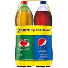 REFRIGERANTE GUARANÁ ANTARCTICA E PEPSI 2L