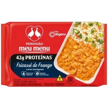 FRICASSÊ DE FRANGO C/ ARROZ LEGUMES PERDIGÃO 300G
