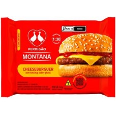 SANDUÍCHE PERDIGÃO MONTANA CHEESEBURGER 145 GR