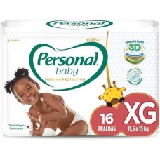 FRALDA DESCARTAVEL PERSONAL BABY XG 16UN FRALDA DESCARTAVEL PERSONAL BABY XG 16UN
