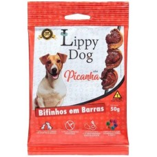 BIFINHO P/ CÃES LIPPY DOG SACHÊ PICANHA 50G BIFINHO P/ CÃES LIPPY DOG SACHÊ PICANHA 50G