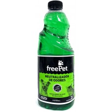 ELIMINADOR DE ODORES FREEPET HERBAL 2 LTS