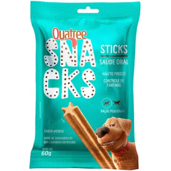 ORAL STICKS QUATREE RAÇAS PEQUENAS 60G 