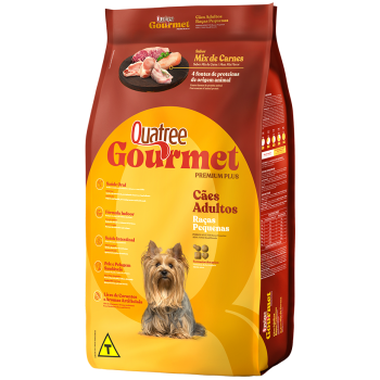 RACAO QUATREE ADULTO RAÇAS PEQUENAS MIX CARNES 1KG