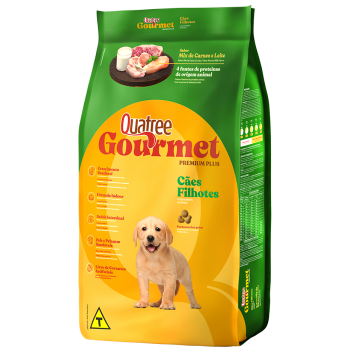 RACAO QUATREE FILHOTES MIX DE CARNES E LEITE 1KG
