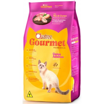 RACAO QUATREE GATOS ADULTOS MIX DE CARNES 1KG