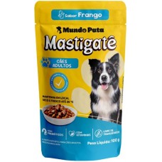 RAÇÃO MASTIGATÊ CÃES ADULTOS FRANGO SACHÊ 100G