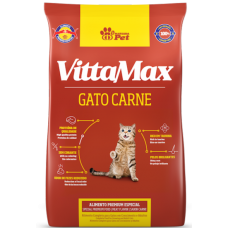 RAÇÃO VITTAMAX GATO CARNE 1KG