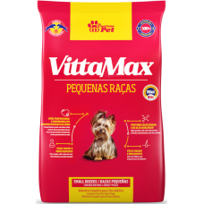 RAÇÃO VITTAMAX RAÇAS PEQUENAS ARROZ E FRANGO 1KG