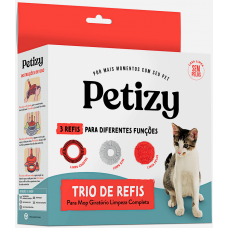 REFIL PARA MOP GIRATÓRIO LIMP COMPLETA PETIZY C/3