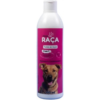 SHAMPOO E CONDICIONADOR 3 EM 1 MINHA RAÇA 500ML