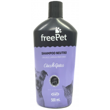 SHAMPOO FREEPET NEUTRO CÃES&GATOS 350ML
