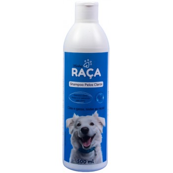 SHAMPOO MINHA RAÇA CÃES E GATOS PELOS CLAROS 500ML